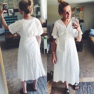 Magaschoni linen dress Clearance